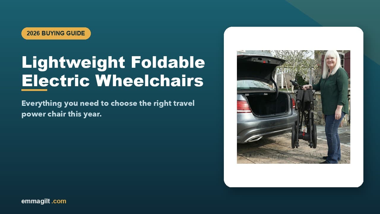 Lightweight Foldable Electric Wheelchairs: The Complete 2026 Buying Guide