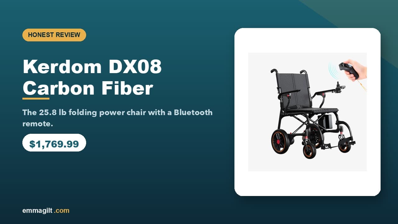 Kerdom DX08 Review: The 25.8 lb Carbon Fiber Wheelchair Worth the Hype?