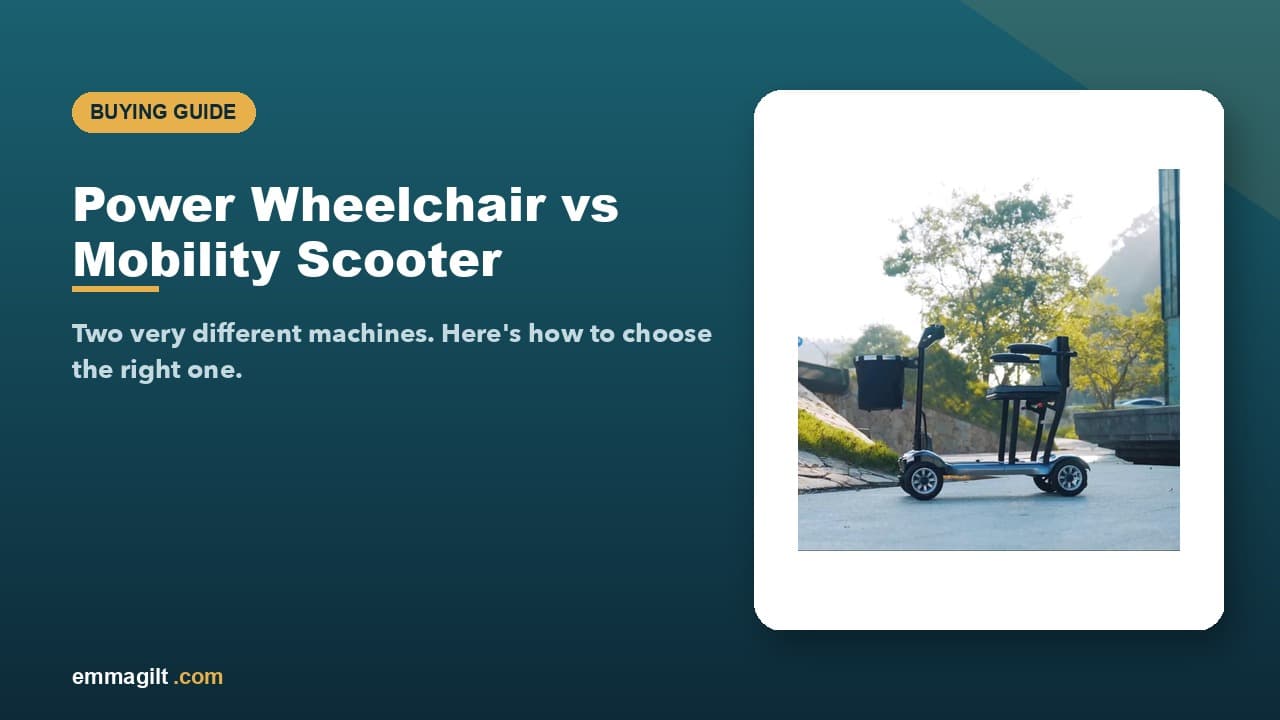 Power Wheelchair vs Mobility Scooter: Which Is Right for You? (2026)