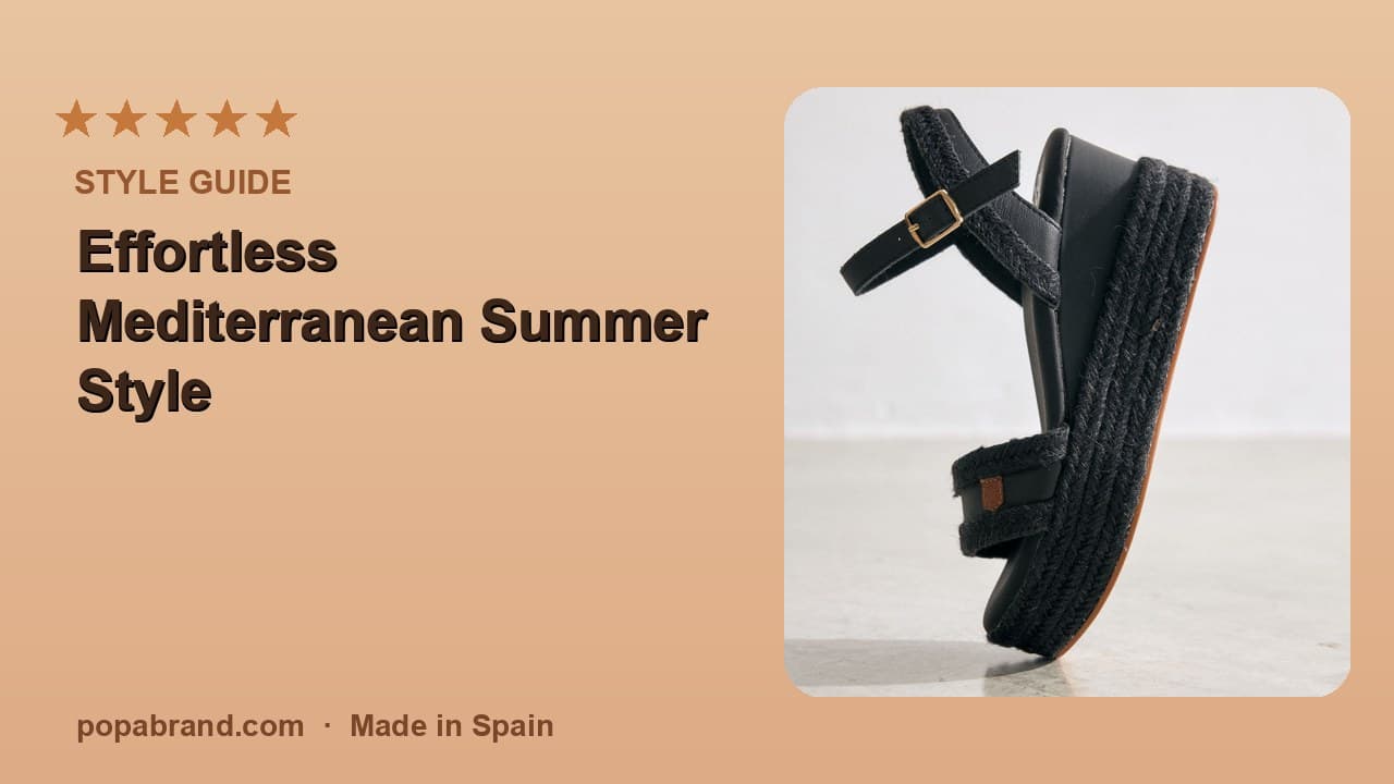 Mediterranean Style Shoes First: How to Pull Off Effortless Summer Style