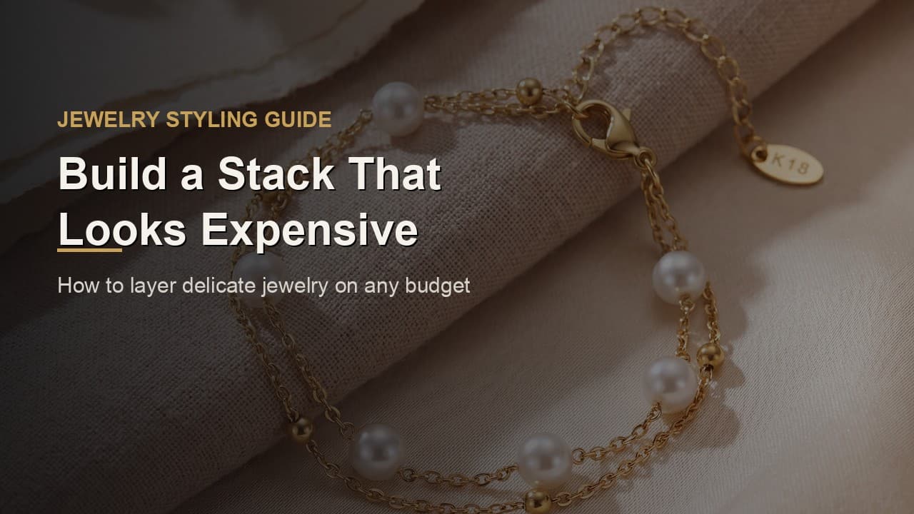 How to Layer Delicate Jewelry: Build a Stack That Looks Expensive on Any Budget