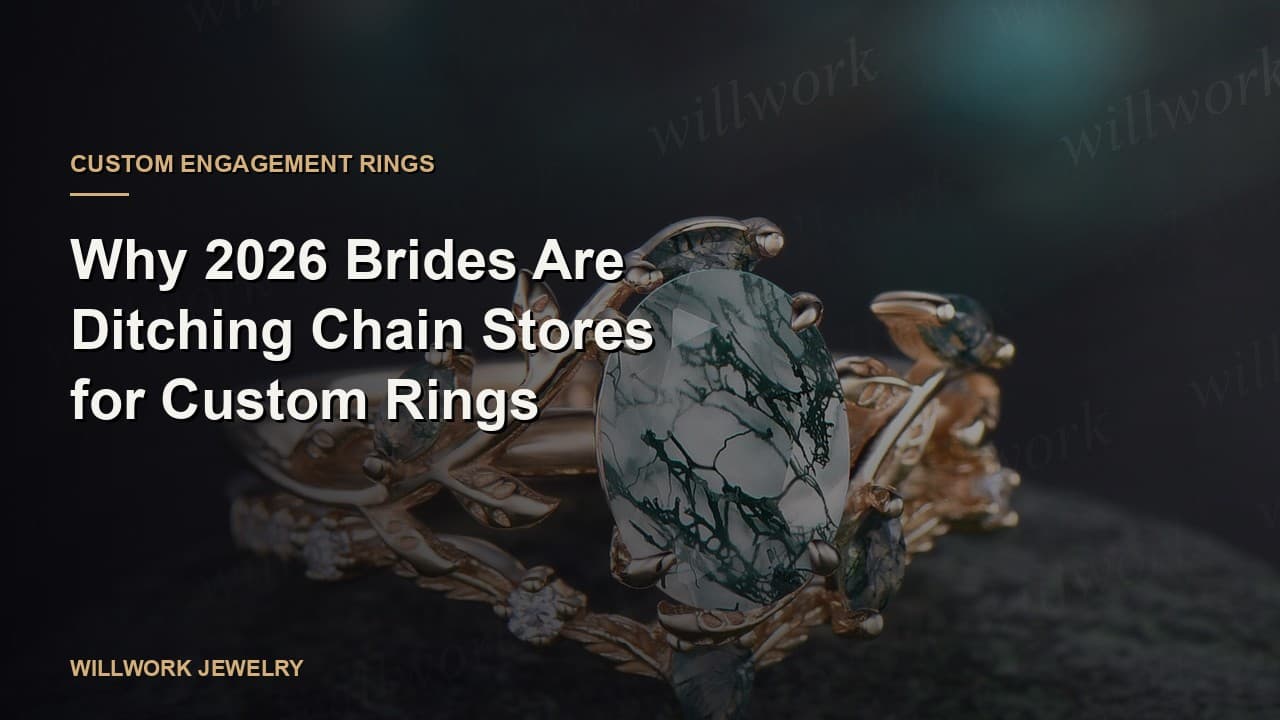 Custom Engagement Rings in 2026: Why Brides Are Ditching Chain Stores