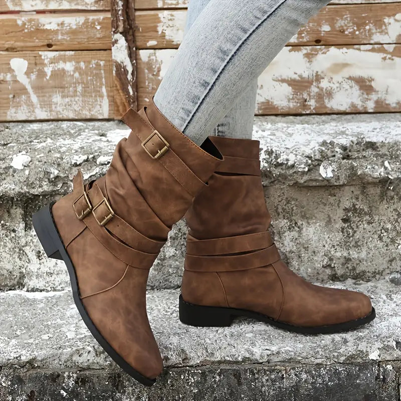 Bottes fourrées femme